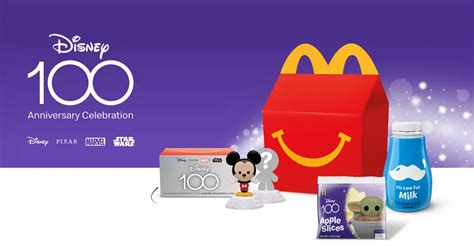 Disney100 Happy Meal Toys Available at McDonald's - Pop Culture Wonders