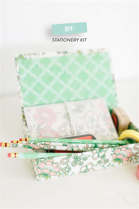 DIY Stationery Set | Stationery set, Diy stationery set, Diy stationery kit