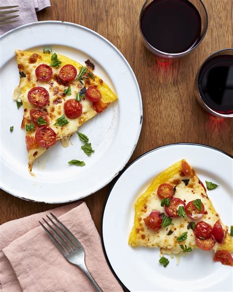 Polenta Crust Pizza | Kitchn Polenta Pizza, Cheese Polenta, Baked Polenta, Polenta Recipes ...