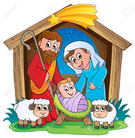 animated nativity scene clipart - Clipground