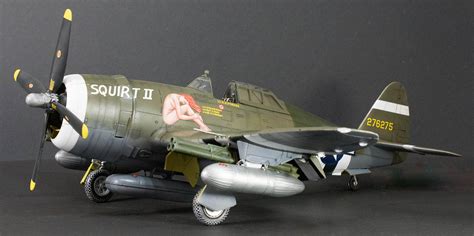 Kinetic 1/24 P-47D Razorback Thunderbolt Build Another Look | Flipboard