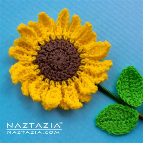 Crochet Sunflower - Naztazia