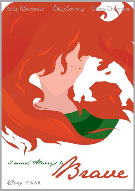 brave movie poster by peekflow666 on DeviantArt