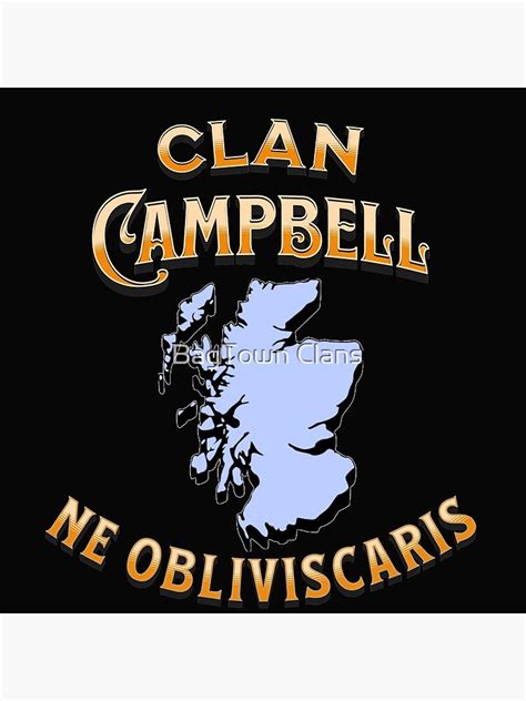 "Clan Campbell Motto Scottish Crest" Poster for Sale by ljrigby | Redbubble