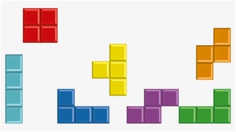 Tetris Pieces PNG Images, Free Transparent Tetris Pieces Download - KindPNG