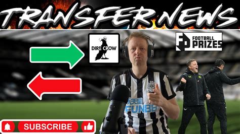 NUFC LATEST TRANSFER NEWS WITH BLACK AND WHITE ARMY - YouTube