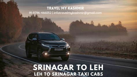 Srinagar to Leh Taxi booking | Updated 2025 price, Book Online