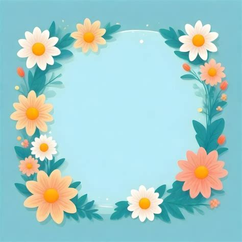 Premium Photo | Floral Border Clipart Collection