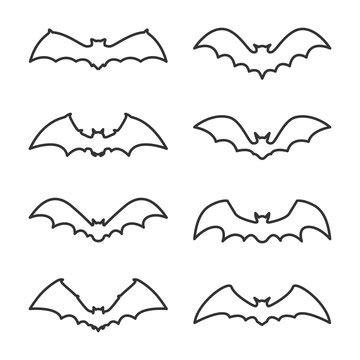 Simple Bat Outline