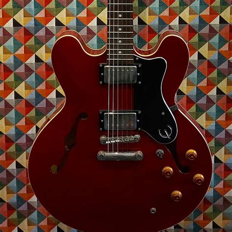 Epiphone "Dot" 335 Red | Reverb