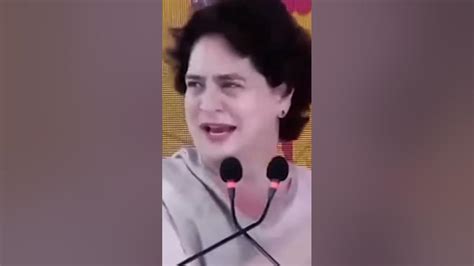 Priyanka Gandhi speech after Karnataka election - YouTube