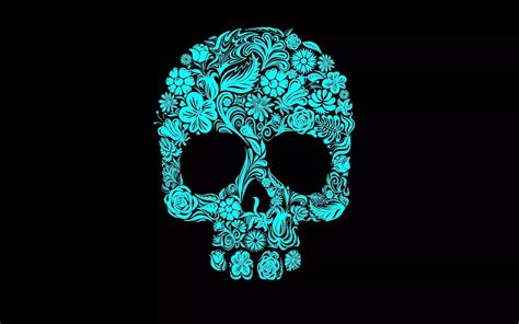 Blue Skull Wallpapers - 4k, HD Blue Skull Backgrounds on WallpaperBat