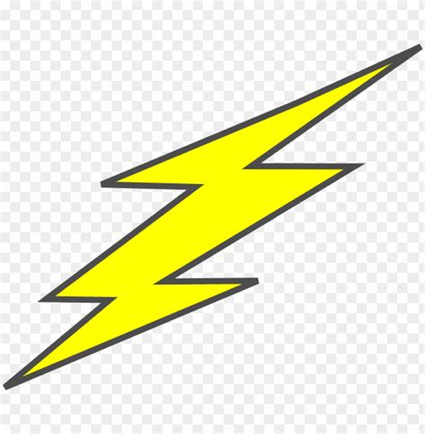 straight flash bolt clip art at clker - flash lightning bolt PNG image with transparent ...