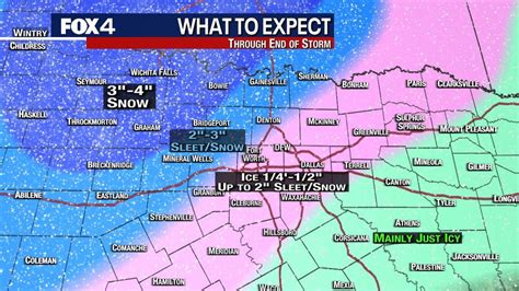 Winter Storm Warning: Ice, sleet and snow fall in Dallas-Fort Worth ...