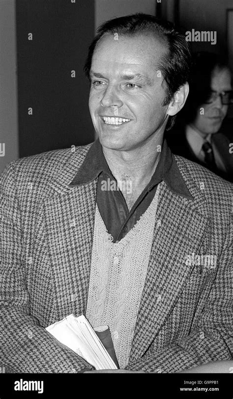 JACK NICHOLSON US actor Stock Photo - Alamy