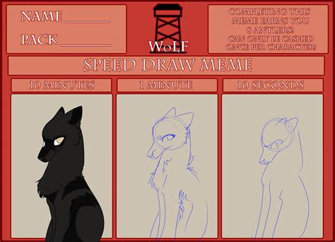 WoLF | Speed-Draw Meme by newt-onix on DeviantArt