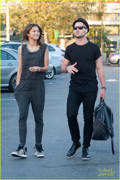 Zendaya & Val Chmerkovskiy Grab Lunch Before 'The Making of Sway ...