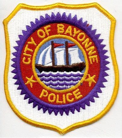 Bayonne PD NJ | Police patches, Police, Badge