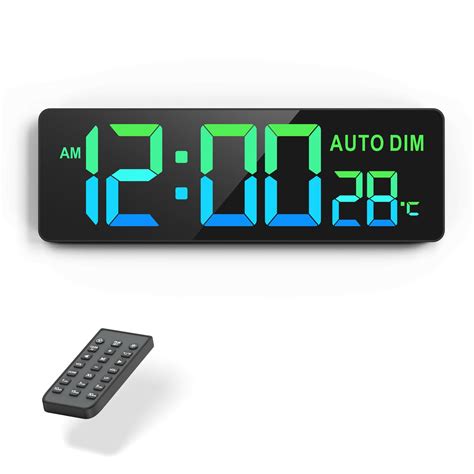 REACHER 16.5" Large Digital Wall Timer Clock with Countdown Timer, Auto ...