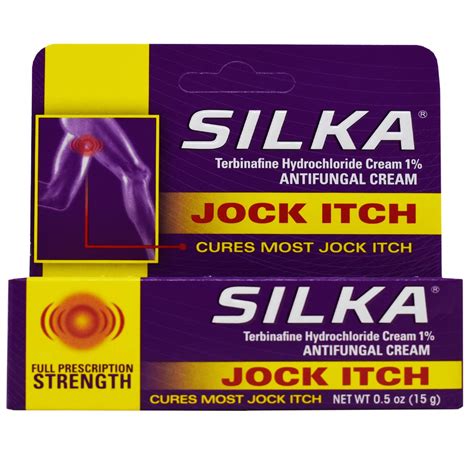 Silka Antifungal Jock Itch Cream 0.5oz