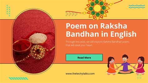 Poem on Raksha Bandhan in English For Brother and Sister