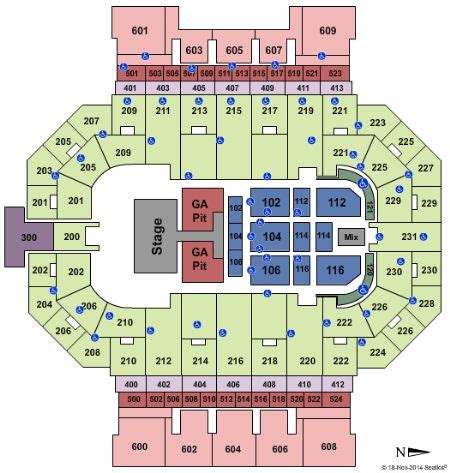 Allen County War Memorial Coliseum Tickets and Allen County War Memorial Coliseum Seating Chart ...