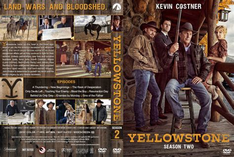 Yellowstone - Season 2 R1 Custom DVD Cover & Labels - DVDcover.Com