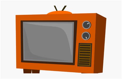 Transparent Tv Remote Clipart - Old Tv Clipart Png, Png Download , Transparent Png Image - PNGitem