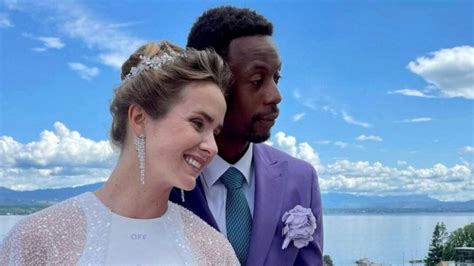 Here come the pictures! Gael Monfils and Elina Svitolina wedding ...