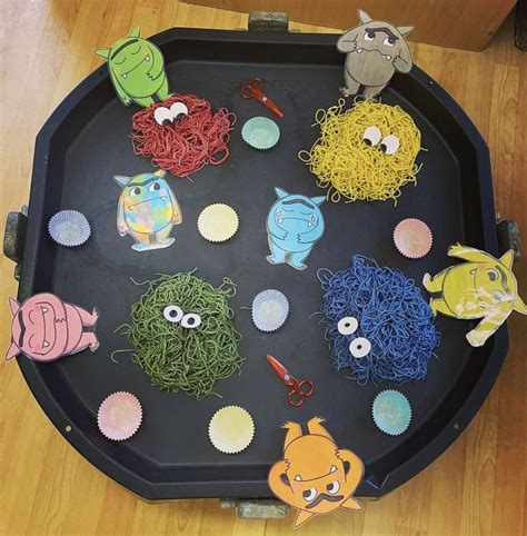 Pin by Luminous Lifetime on Big Emotions | Tuff tray, Monster activities, Emotions preschool ...