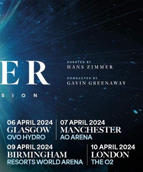 Hans Zimmer - The World Of Hans Zimmer - A New Dimension Tour - 09 ...