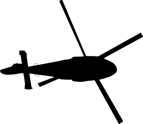 10 Helicopter Top View Silhouette (PNG Transparent) | OnlyGFX.com