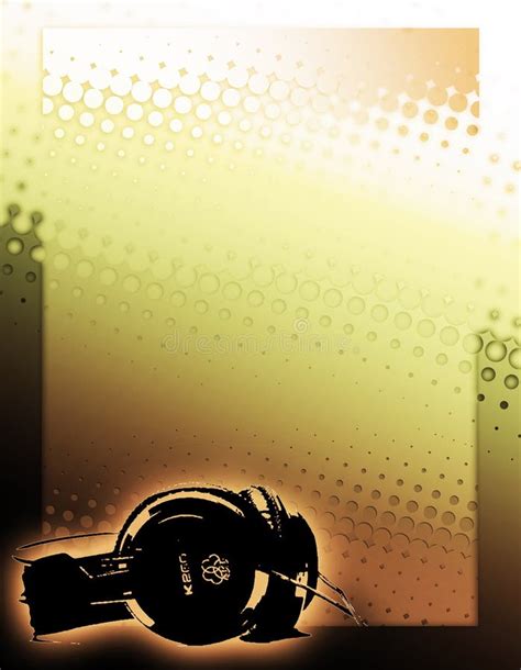 DJ poster background stock vector. Illustration of grungy - 9570879