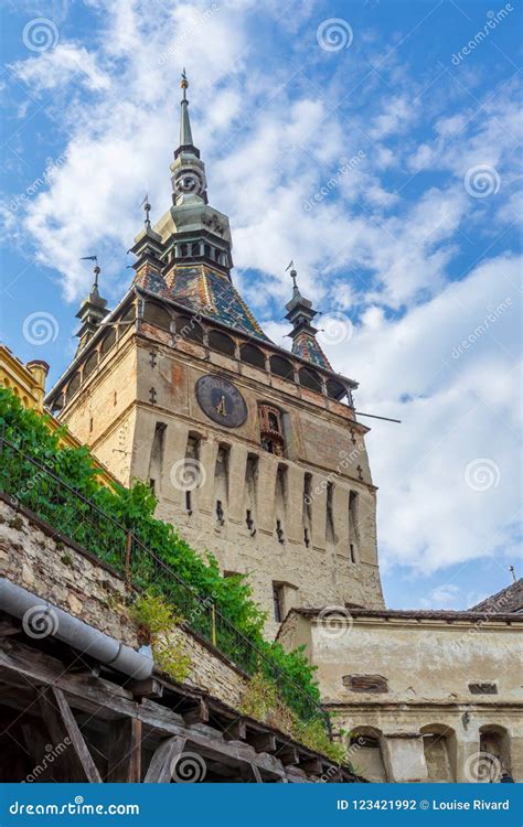 Sighisoara Village Old Citadel Architecture Stock Photo - Image of style, architecture: 123421992