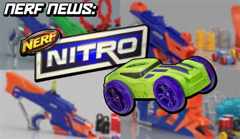 Nerf News: NERF NITRO - Fires Foam Cars?! | Blaster Hub