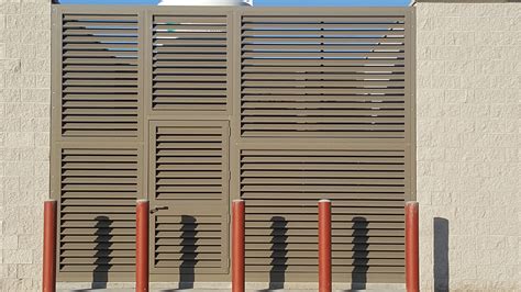 Louvered panels - Astro Metal Craft