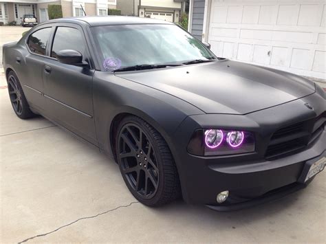 Matt Black Dodge Charger