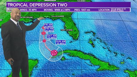 Tropical Depression Two forms in Gulf of Mexico | wltx.com