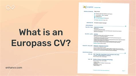 What is a Europass CV [Examples, Template & Usage in 2022]