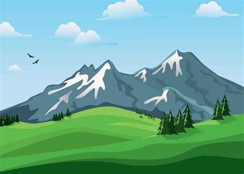 Landscape, Nature, Mountains, Vector HD wallpaper | Pxfuel