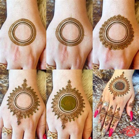 Pinterest: riafinette ☆ Round Mehndi Design, Indian Mehndi Designs, Mehndi Designs 2018, Circle ...