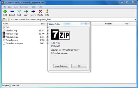 7zip Free Download for Windows 7/8/10 (Trial Version)