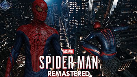 Spider-Man PS5 Remastered - Amazing Spider-Man Movie Suit Free Roam Gameplay! [4K Gameplay ...