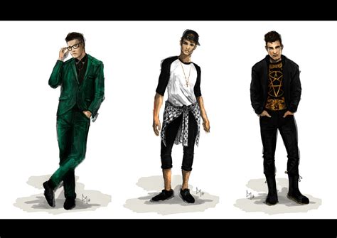 fashion illustrations men - Clip Art Library