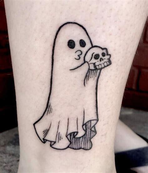 30+ Best Ghost Tattoo Design Ideas with Meaning (2024)