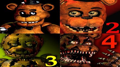 Fnaf anime all jumpscares