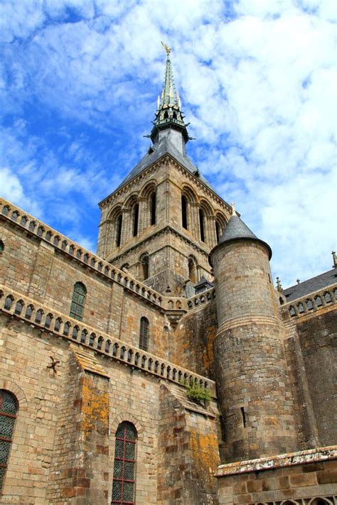 Mont Saint-Michel Abbey stock photo. Image of monastery - 20716778