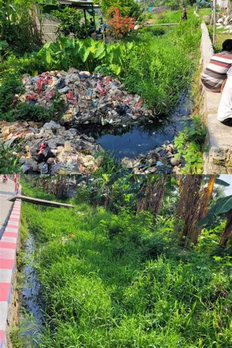 Saluran Irigasi Tertutup Sampah Petani Di Tambun Utara Rentan Gagal Panen - sWara45.Com