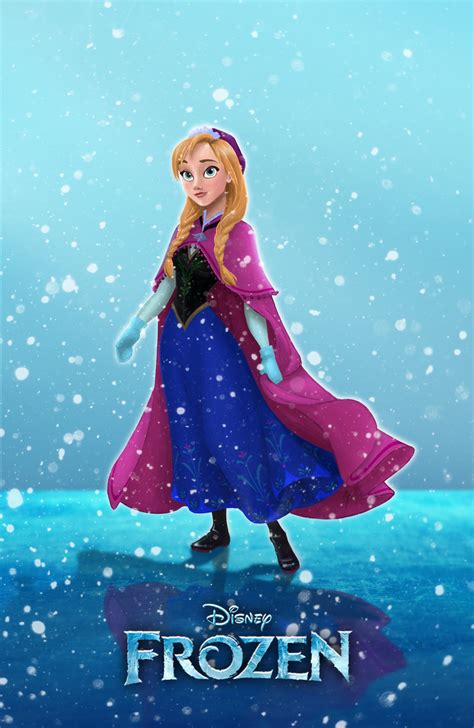 Anna (Frozen) - Childhood Animated Movie Heroines Fan Art (33433718 ...