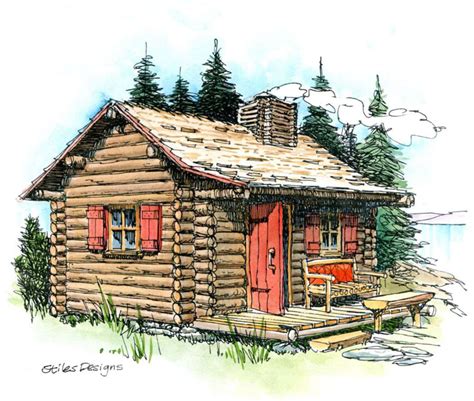 Tiny Log Cabin Plans – B4UBUILD